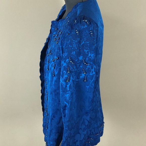 In The Mood Beaded Blazer Size 14‎ NWT - Picture 3 of 5